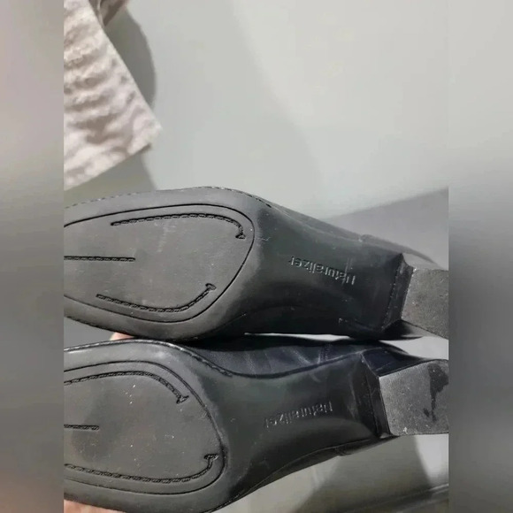 Naturalizer Womens 5.5 Black Leather Upper Slip On Casual Office Preppy no box - Picture 6 of 6